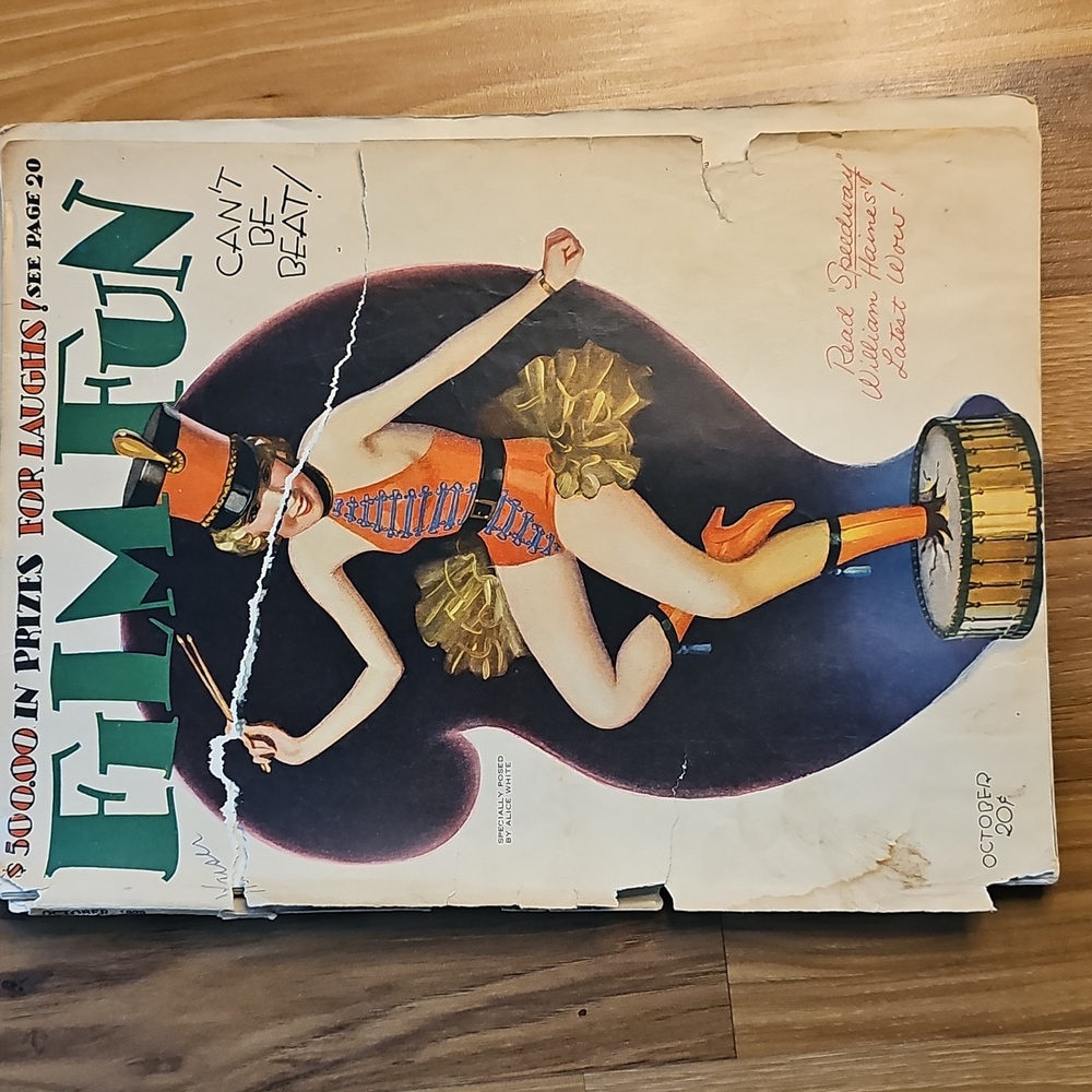 Vintage Film Fun Magazines, 1920s, Pin-Up Style Cover Art - Picture 2 of 6